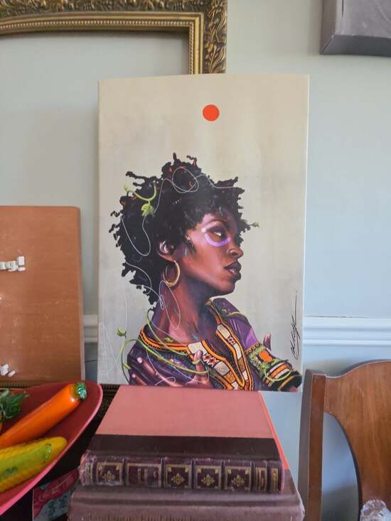 Chuck Styles Other - Ms. Lauryn: Zion Canvas Art by Chuck Styles